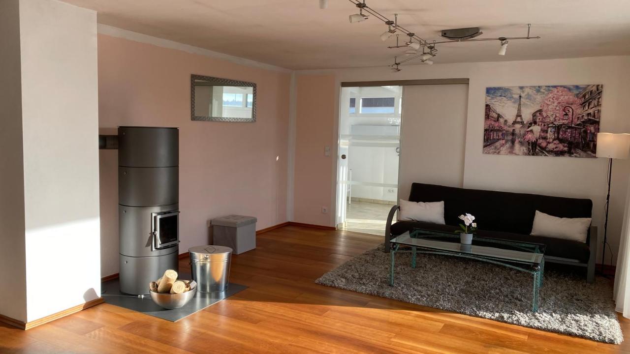 Fewo Luxus Wohnung Im Eigenen Ferienhaus, 120 Qm, Naehe Regensburg Mit Balkon, Terrasse & Garten, Gute Zuganbindung Laber 외부 사진