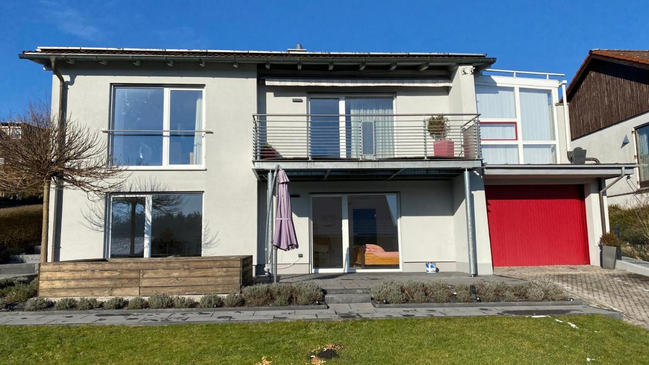 Fewo Luxus Wohnung Im Eigenen Ferienhaus, 120 Qm, Naehe Regensburg Mit Balkon, Terrasse & Garten, Gute Zuganbindung Laber 외부 사진